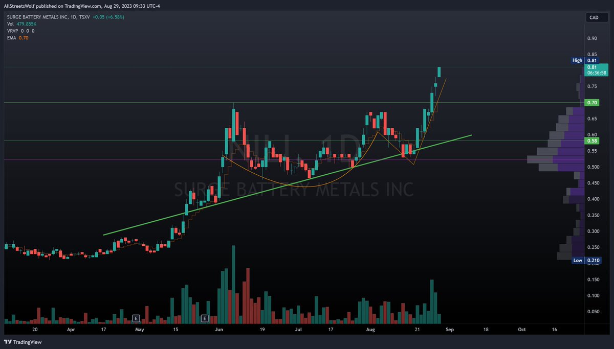 AllStreetsWolf's tweet photo. $NILI.V $NILIF @SurgeBattery is on fire🔥

Dont say you werent told. Youre witnessing the most exciting #Lithium story since $PMET in real time &amp; the story keeps getting bigger. Now with a 3000M strike length with grades &amp; intercepts comparable to $LAC Thacker Pass

MRE in Nov 👀 https://t.co/jLdtMeZUX0