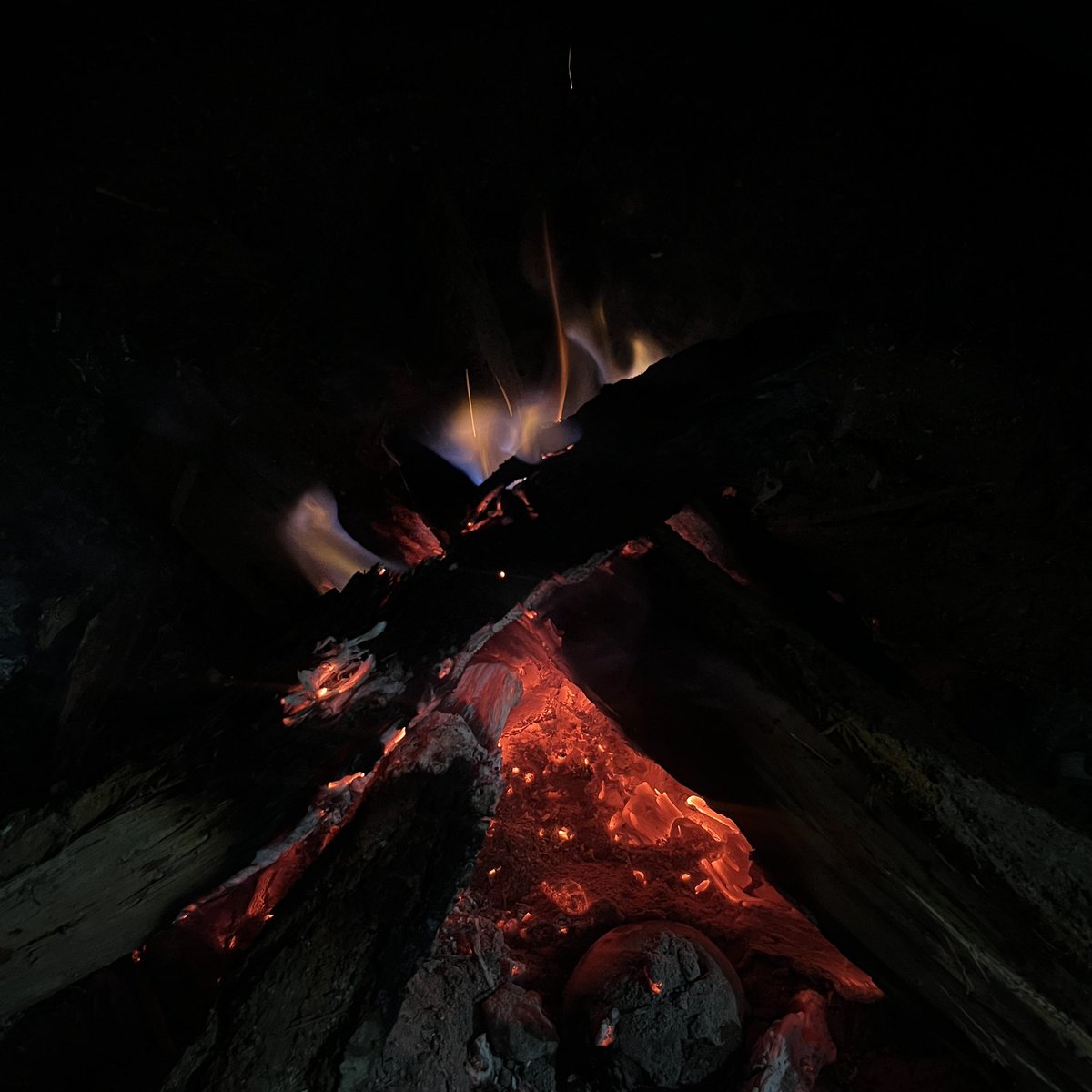 August 29th evening by the fireplace - early whispers of winter in Kohima.