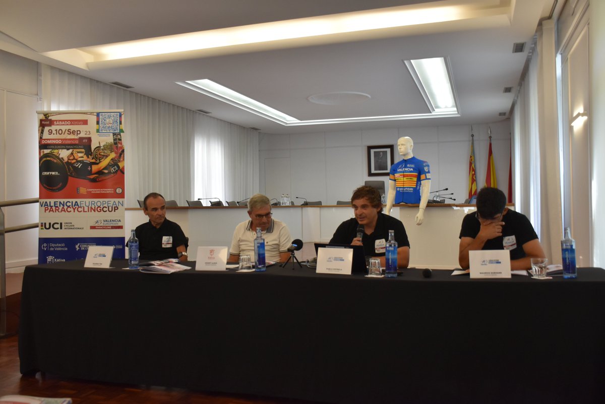🚴‍♀️Xàtiva acollirà el dissabte 9 de setembre la II edició de la Valencia European Paracycling Cup.

➡️La prova de ciclisme adaptat, avalada per la UCI, comptarà amb la participació d’esportistes com <a href="/RicardoTen_/">Ricardo Ten</a>  o <a href="/MauriceEckhard/">Maurice Eckhard Tio</a>.

➕tinyurl.com/3h2ntwk9