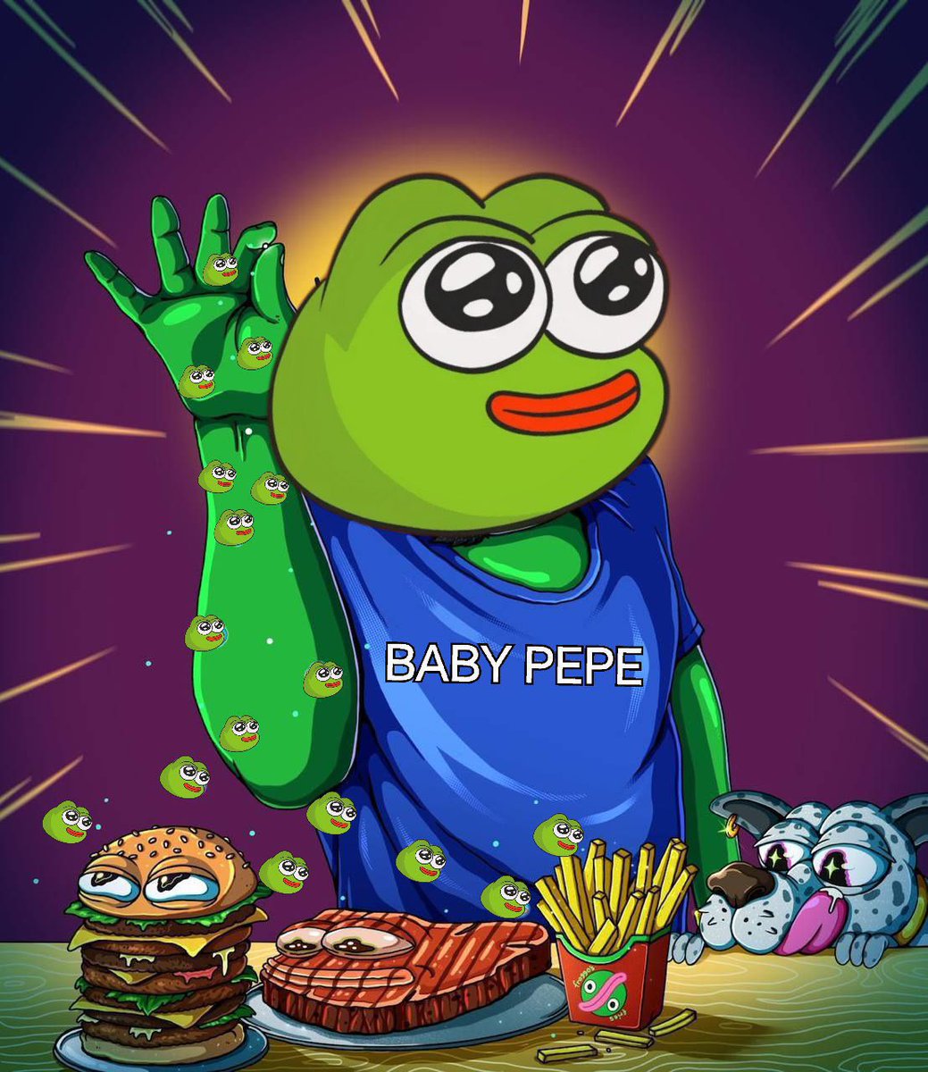 babypepearmy's tweet photo. @gandalfcryptto @gandalfcryptto Agreed. #BABYPEPE giving goodvibes smile to everyone. $PEPE #PEPE2 https://t.co/jSburmcZTk