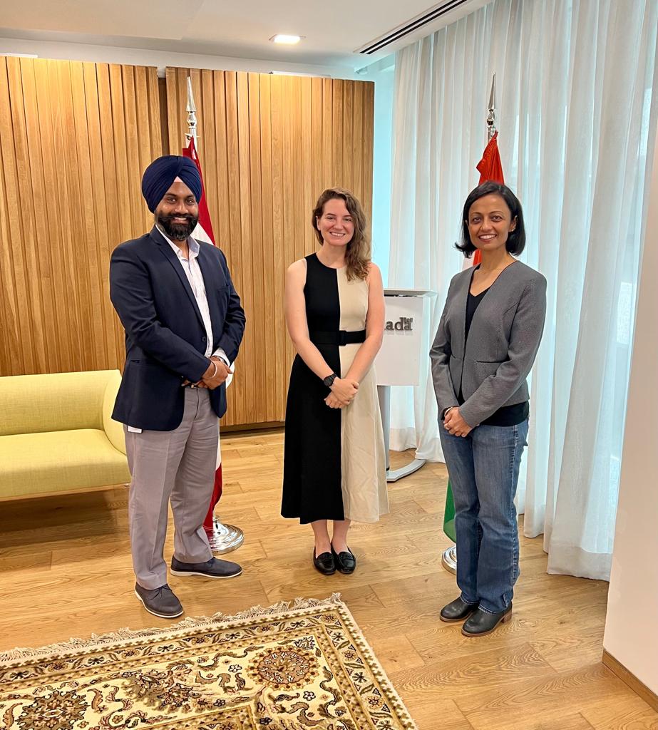 DPSingh2809's tweet image. Merci beaucoup @Stefanie_Berge, First Secretary at the High Commission of Canada. We truly appreciate the invitation to discuss the inspiring initiatives of @RoundGlassFdn and to explore future collaboration. A special thanks to Monsieur @Patrick__Hebert for connecting us!