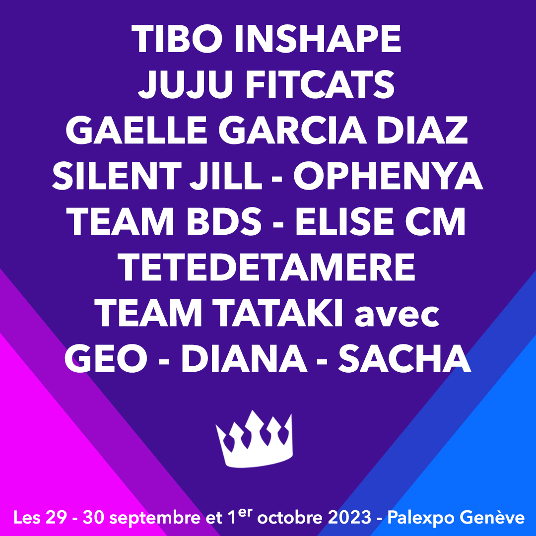 Vous l’attendiez avec impatience, elle est enfin là 😍 Voici la deuxième partie de la prog’ 🔥 Alors, tu te réjouis de cette 4ème édition? 👑 #LeRoyaume