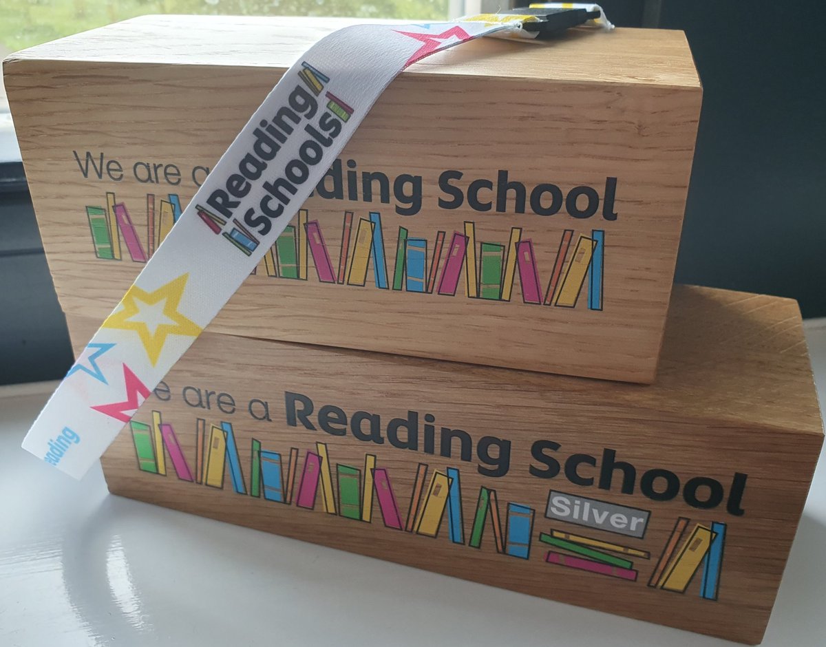 Thanks to @scottishbktrust for our beautiful trophy and a big well done to our Literacy Ambassadors on acquiring Silver Reading Schools accreditation.  #ReadingSchools #goingforgold