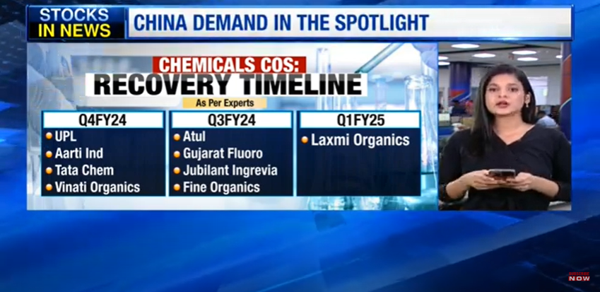 ETNOWlive's tweet photo. Chemical stocks buzzing on the back of smart recovery in prices; @Lisa_F0129 gets you the details 

Watch here: https://t.co/k2wa4qSHrh https://t.co/cdOA7w1r3Z