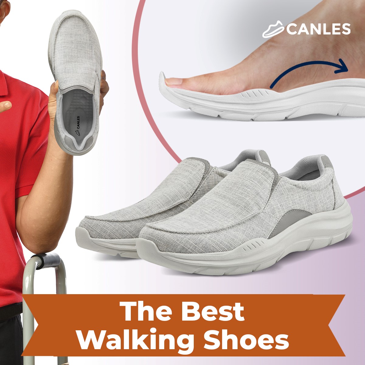 canlesofficial's tweet photo. Why did I trade my old shoes for Canles? Because these shoes understand the needs of long-standing heroes like us. Experience the change. ππ #HelloComfort https://t.co/X20B1rp7qN