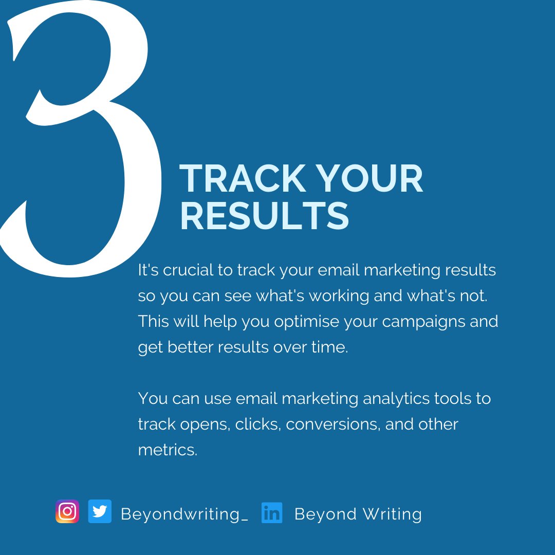 BeyondWriting_'s tweet image. Want your emails to stand out in the crowded digital landscape?

These proven tactics can be your ticket to an email campaign that leaves a lasting impression.

#beyondwriting #emailmarketing