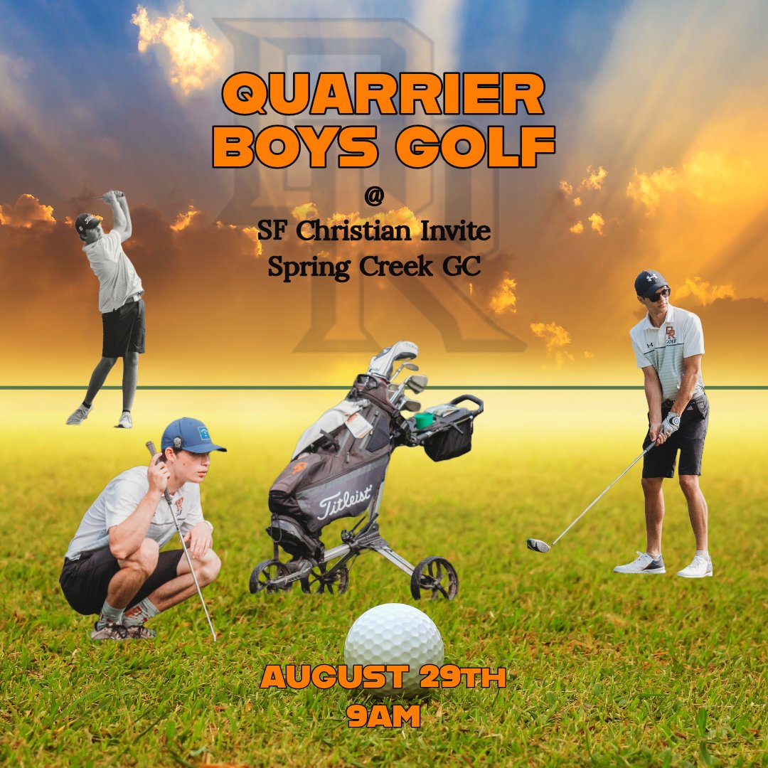 DRHSBoosterclub's tweet photo. Boy Golf @ SF Christian Invite
Spring Vreek GC
9am
#quarriers https://t.co/XJ5d0mgpmT