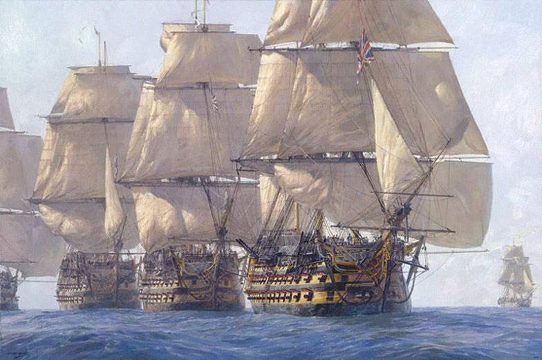 OnthisdayRN's tweet photo. Today the phrase, ‘Taken aback’ means to be surprised unexpectedly, but it comes from the days of sail and refers to a sudden change of wind pressing the sails against the masts and spars, in this state the ship was ‘Taken aback’. Not a good position for a man o’war! https://t.co/ejUdG0XQG2