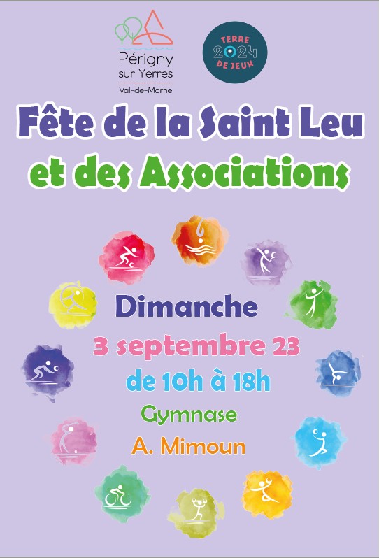 FormeetCouleur's tweet photo. C'est la rentrée !! Nous aurons le plaisir de vous retrouver ce dimanche 3 sept lors de "La Fête de la Saint-Leu et des associations" qui se tiendra sur la pelouse du Gymnase Alain Mimoun de 10h à 18h.
A dimanche !! 🎨
#coursdepeinture #valdemarne #perignysuryerres #JakubKajl https://t.co/0TnaNrOEje