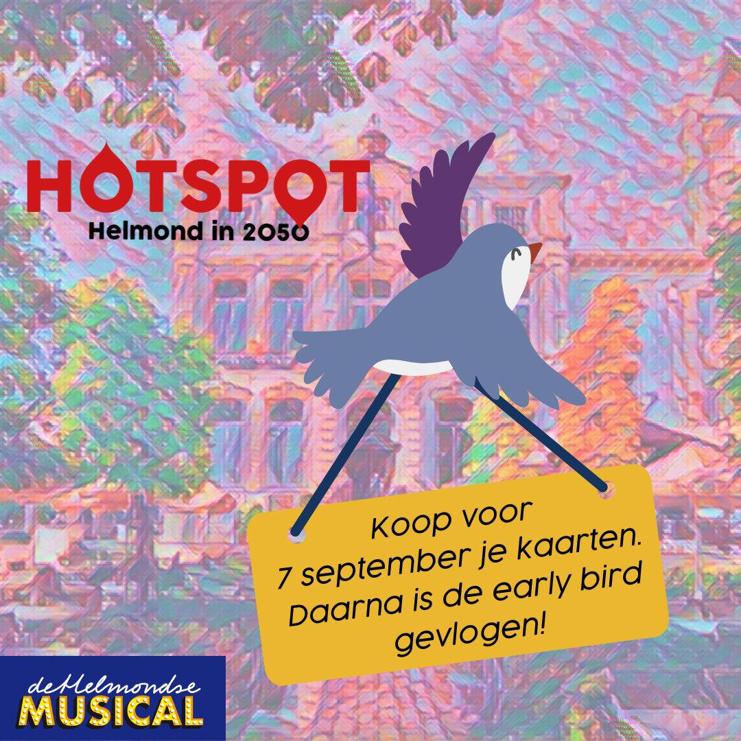 Last call voor early bird tickets!
