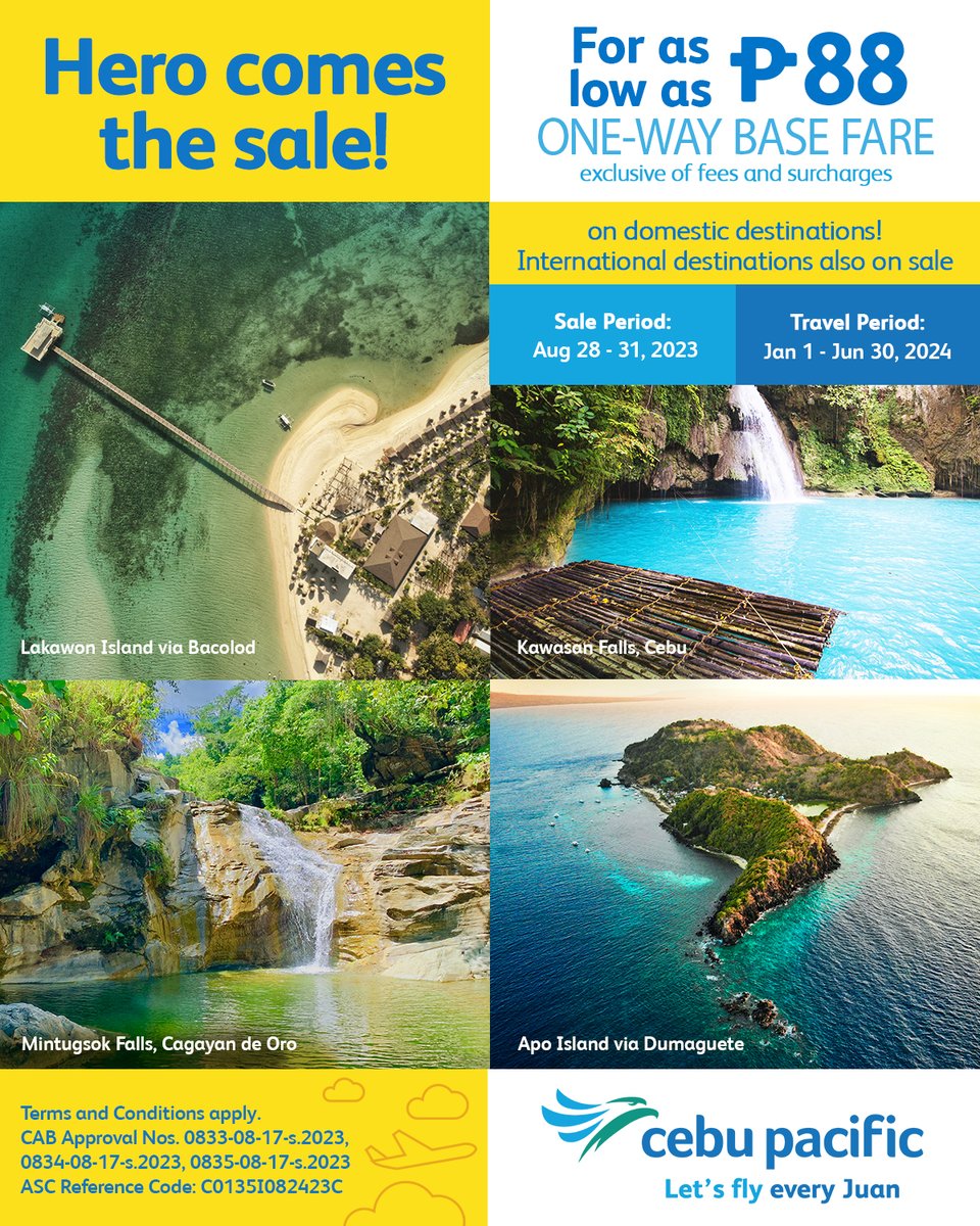 Cebu Pacific Air tweet media