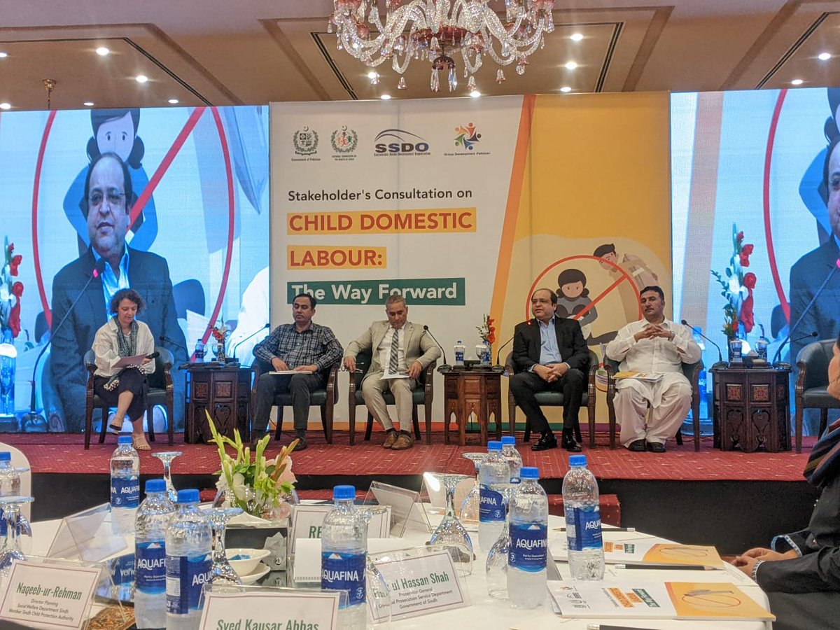 hassan_takkar's tweet photo. Participating in stakeholders consultation on Child Domestic Labour.The way forward organized by @gdpakistan in collaboration with @SSDOPakistan @NCRC_Pakistan.

@imrantakkar @valekhan @SaimaQadeer75 https://t.co/0Eb4bPFfaN