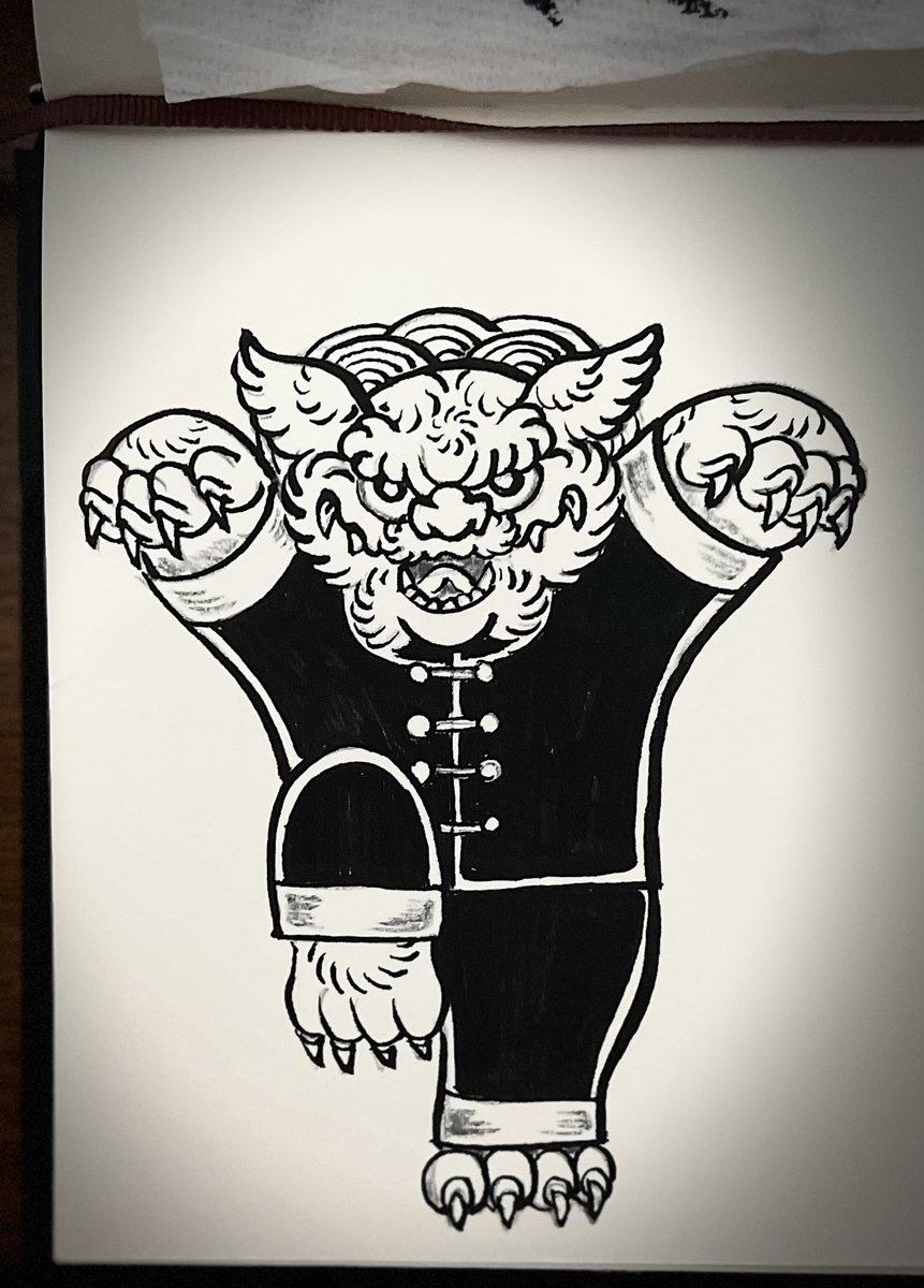 Horishige1's tweet image. Doodle #shishi #kungfudog ご覧頂きありがとうございます。良い夜をお過ごし下さい。Thank you for watching #千葉刺青 #木更津刺青 #千葉タトゥー #木更津タトゥー #japanesetraditionaltattoo #tebori #freehandtattoo #beatnikscc @dringenbergtattoocompany @camsupply @irontempersupplies