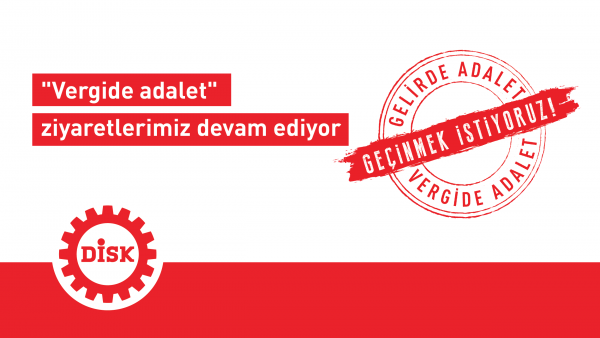 DİSK Yönetim Kurulumuzun “vergide adalet”in sağlanmasına dair görüş ve önerilerimizi aktarmak üzere TBMM’de grubu bulunan partilerle görüşmeleri devam ediyor. disk.org.tr/2023/08/vergid…