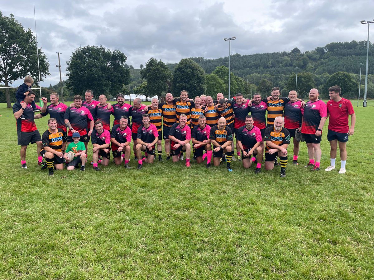 Big thanks to @PontySaxons for coming to us on Sunday. Great afternoon of rugby and a few beers afterwards. We are looking forward to the return fixture in nov.
