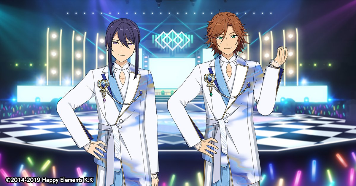 スカウト情報】 奏汰と颯馬と斑のカードはルーム衣装付き🎵 ⭐5 深海