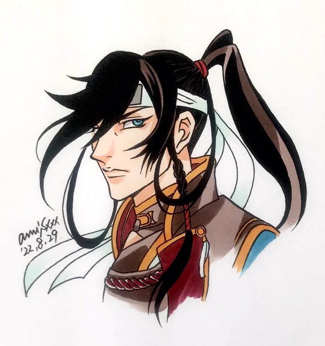 今夜はDMM TVで『江水散花雪』観ながら晩酌。 柴田亜美  #刀剣乱舞 #刀ミュ