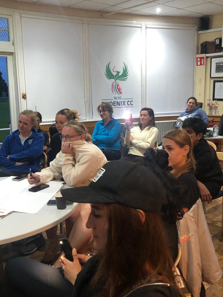 We completed the last training session of our women's team yesterday. We wrapped the session with a talk  on leadership and captaincy. Great attendance, and foundation set for the future!