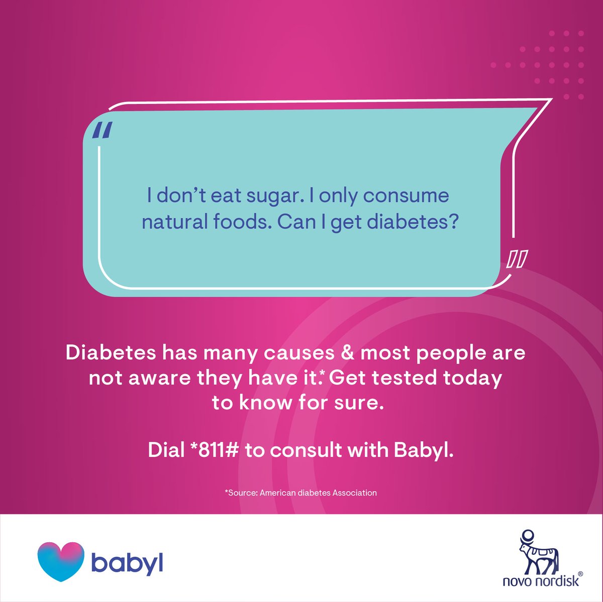 Most people think that eating lots of sugar causes diabetes. While eating lots of sugar occasionally doesn't directly cause diabetes in a normal-weight, healthy person, too much sugar can certainly be detrimental. Portion control and moderation are key. Learn more about