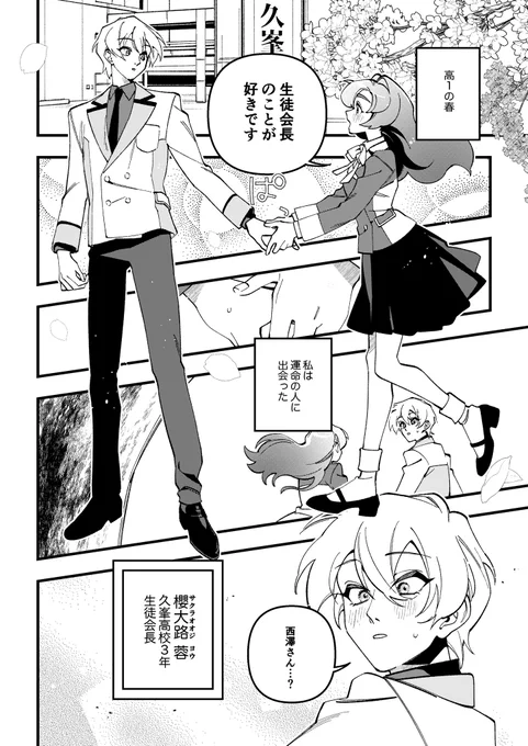 『運命の王子様が離してくれない百合』1/4

#マンガイチ創作百合
#創作百合
#漫画が読めるハッシュタグ 