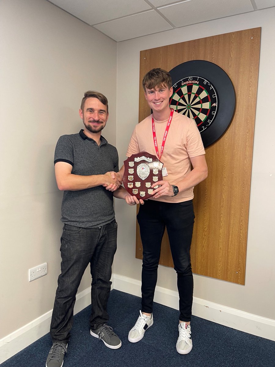 Last week we witnessed the ultimate showdown at the 2023 Zinkworks Dart Final! Alan Ward and David McWeeney contended for the championship title 🎯 Congratulations to David McWeeney, our 2023 dart competition winner! 🏆 #SoftwareDevelopment #SoftwareEngineers #Tech #Darts