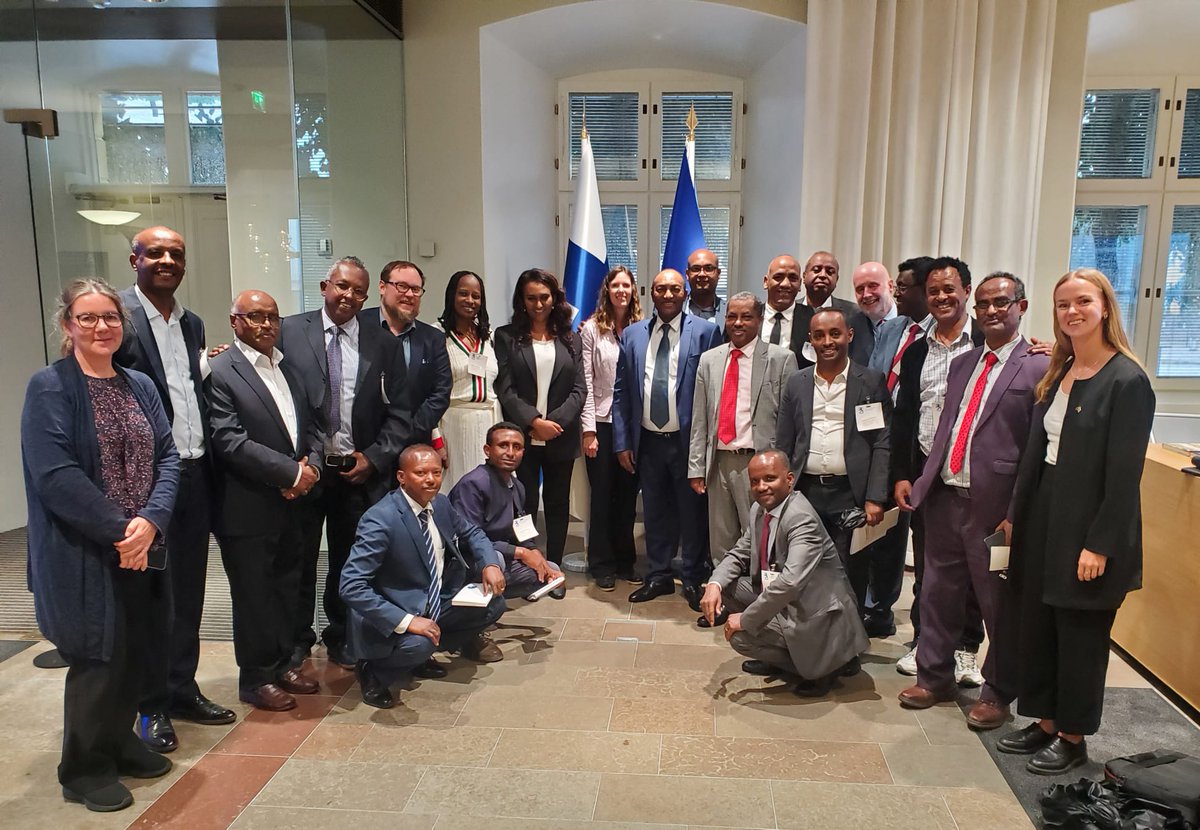COWASHIV's tweet photo. Greetings from Helsinki👋🏽 An Ethiopian Delegation of 20 people is visiting Finland for a Steering Committee Meeting and Study Tour. Participants are from @PMEthiopia @mowe_ethiopia @MoF_Ethiopia  @fdremoe @FMoHealth @FinlandinETH @Ulkoministerio Read more: https://t.co/pxmZ5eLdra https://t.co/jES9xWg6YK