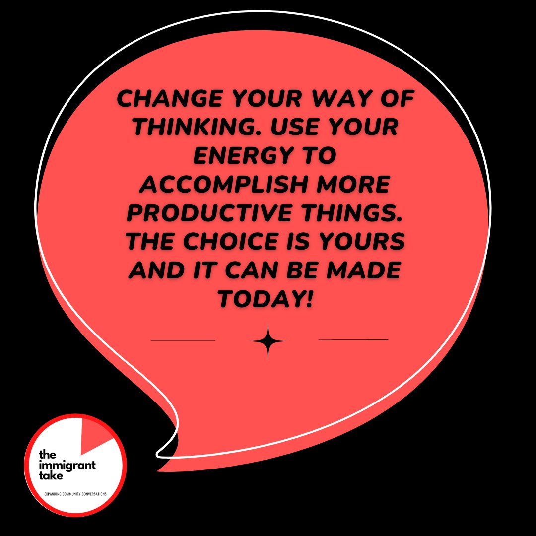 immigranttake's tweet photo. Shape your reality with positive thoughts. Challenges become opportunities, setbacks become stepping stones, &amp; dreams become achievable goals. Start today &amp; watch. Tube in now to our podcast on positive immigration perspectives. Link in Bio⬆️ https://t.co/w9DEY9Obzu