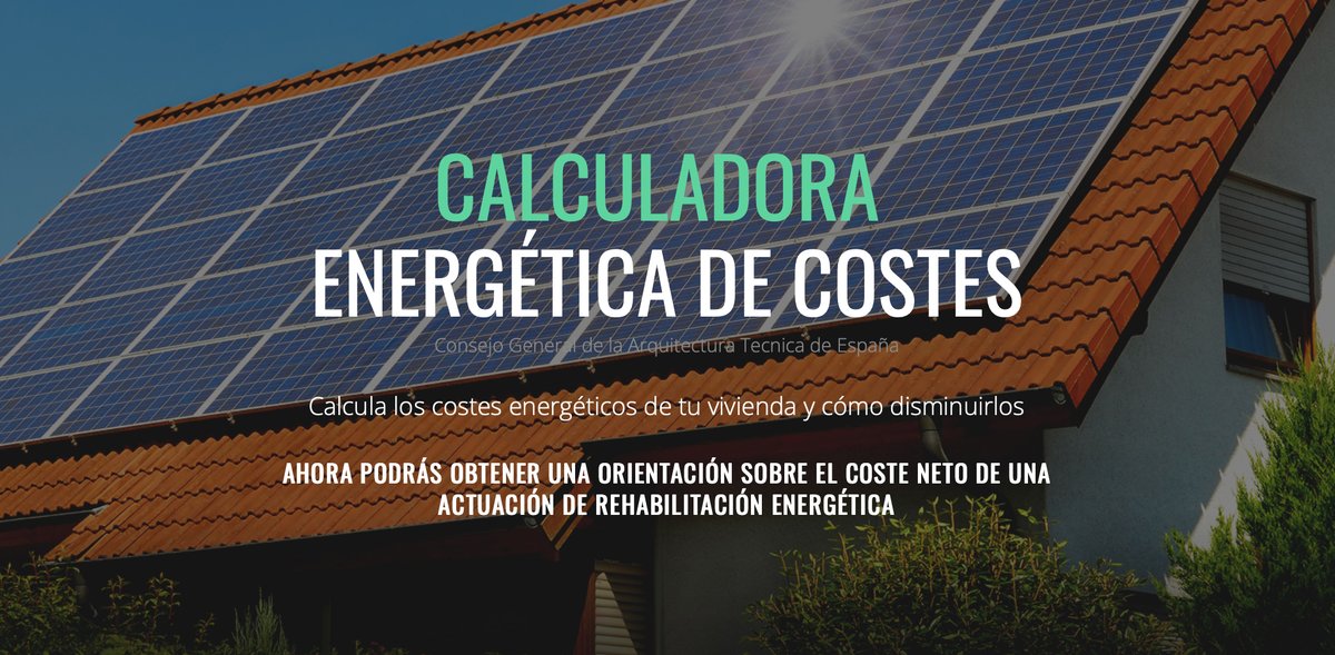 CGATEsp's tweet photo. ¡Nuestra #CalculadoraEnergética está que hecha humo!📱💨 Más de 2️⃣0️⃣0️⃣0️⃣0️⃣ cálculos para conocer los costes energéticos de la vivienda y consejos para disminuirlos. ¿Sabes que subiendo una letra en el CEE consigues un ahorro económico de un 30%?
https://t.co/yXHOA9ysbE https://t.co/TtoU2yzCGI