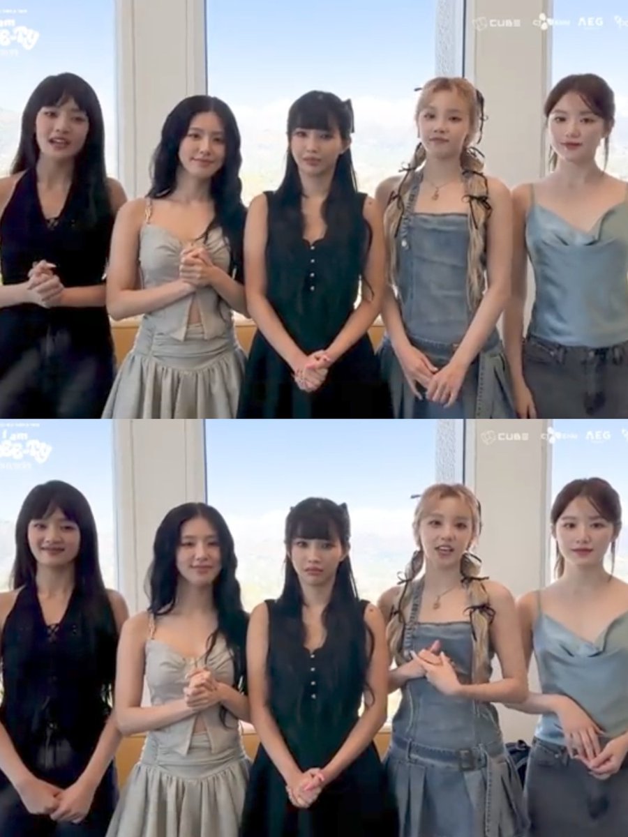 GidleAesthetic's tweet photo. They're all looking so fine https://t.co/wuJJZ69XdW