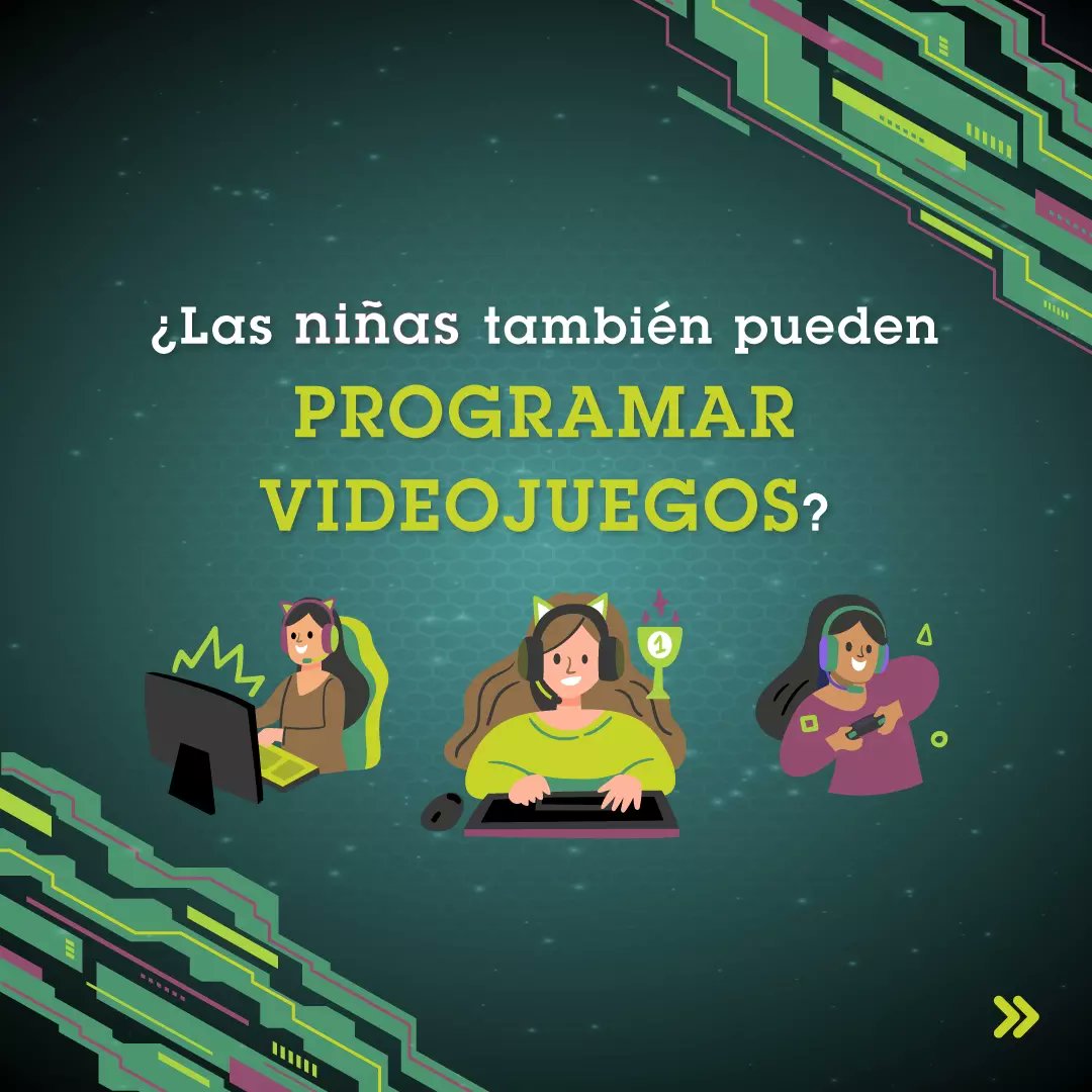planbeduso's tweet photo. Hoy #DiaMundialDelVideojuego destacamos que pese a que las #mujeres son el 48% de quienes juegan #videojuegos son solo el 16% de quienes los crean.
Junto a @fundacionesplai, en el proyecto #BITaminadas enseñaremos a chicas de entre 12 y 17 años a programar videojuegos.
⏬ https://t.co/jMgfebAEkx