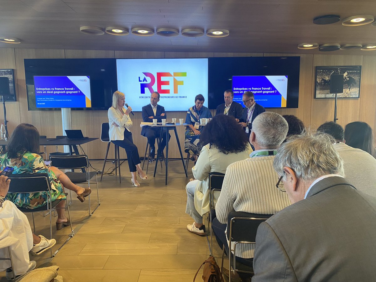 Entreprises et #FranceTravail, un deal gagnant-gagnant ?

Oui, France Travail c’est un pari gagnant pour tous 

✅Les entreprises qui réussissent leurs recrutements 
✅Les personnes qui retrouvent un emploi 
✅Nos territoires qui se développent économiquement
✅Notre pacte social