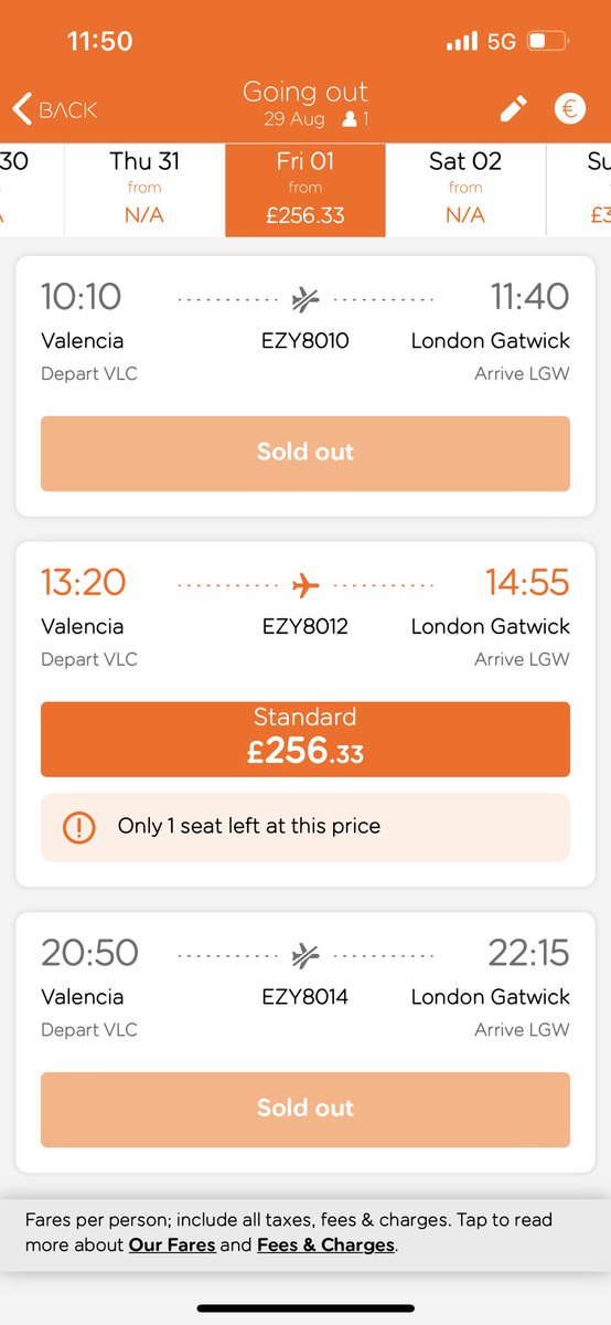 tom_bovington's tweet photo. Hi @easyJet why are there flights available to book online this week but to rebook our cancelled flight there’s nothing until Monday? https://t.co/p0Tm8oND6a