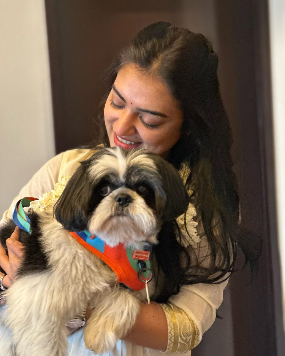 Happy Onam from me n my lil one 🤍🌸