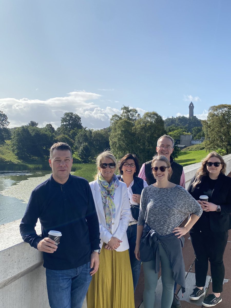 How lucky are we to have these gorgeous views right on our doorstep! A beautiful morning for our Take a Walk Outdoors! Thank you to our members who joined us this morning for a stroll around the @universityofstirling campus! Sign up for the next one - eventbrite.co.uk/e/take-a-walk-…