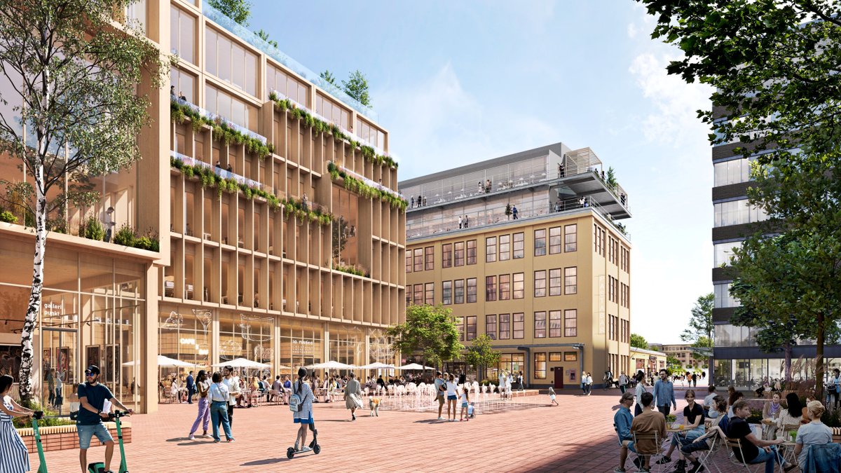 TimberDevUK's tweet photo. 🏛️ It feels as if ‘largest timber project ever’ stories are becoming increasingly common. But this one is particularly ambitious: it’s “the world’s largest known construction project in wood”.

Find out more here https://t.co/usQePjyIVB https://t.co/6QUW2dyFkE