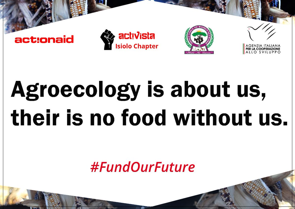 Victoria Wanjiru (@victori338) on Twitter photo Agroecology not only gives riches to a nation,but the only riches she can call her own
#FundOurFuture
#AgroecologyOurFuture
#ClimateJustice
#ActNow
<a href="/ActionAid_Kenya/">ActionAid Kenya</a>
@KsgYouth
<a href="/ActivistaIsiolo/">Activista Isiolo Chapter</a>
<a href="/Isiolo_VWN/">Isiolo Voice of Women Network.</a> Agroecology not only gives riches to a nation,but the only riches she can call her own
#FundOurFuture
#AgroecologyOurFuture
#ClimateJustice
#ActNow
<a href="/ActionAid_Kenya/">ActionAid Kenya</a>
@KsgYouth
<a href="/ActivistaIsiolo/">Activista Isiolo Chapter</a>
<a href="/Isiolo_VWN/">Isiolo Voice of Women Network.</a>