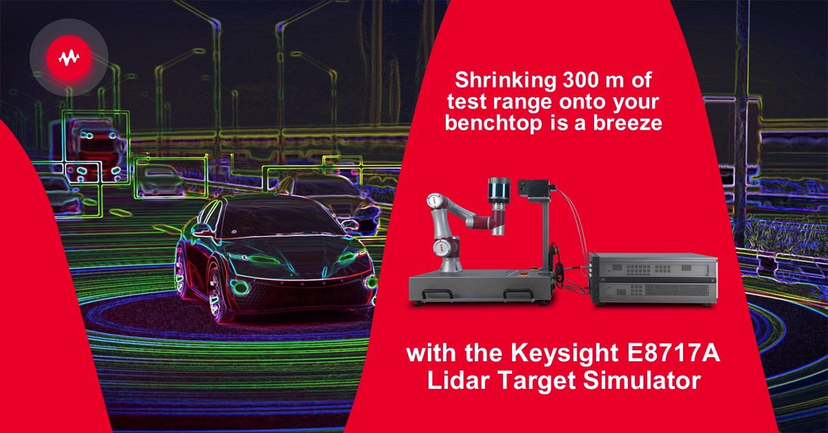 Keysight's tweet photo. The #Keysight E8717A Lidar Target Simulator is a Test and Measurement Instrument of the Year nominee on #EEAwardsAsia 2023.
Select βAsia Awardsβ > Test & Measurement > Keysight Technologies to vote.
For product details, visit: https://t.co/uaV843zpP8 https://t.co/Up2fv6eyGi