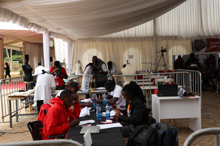 EASTRIPSTI's tweet photo. #EASTRIP is participating at the 2023 World Skills Kenya National Competition and innovation week as a sponsor. TVET institutes in Kenya are showcasing their innovations and talents at the week-long event taking place @kstvet and organised by @TVETAKenya https://t.co/wlP4T4IYdY