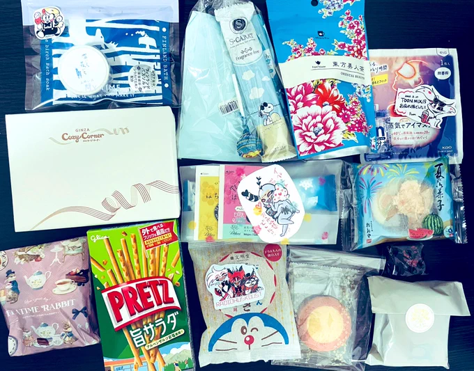 イベントの差し入れ本当にありがとうございました!!
幸せ者だ〜✨ 