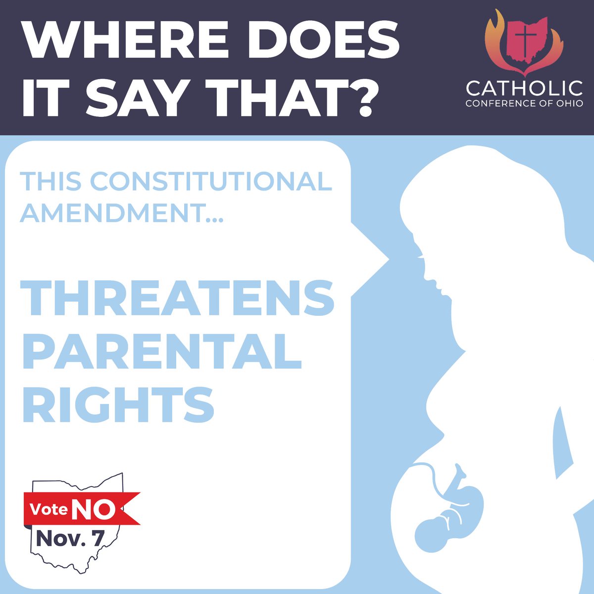 ohiocatholics's tweet photo. “Where Does It Say That?” – Threatens Parental Rights
By using “individual” instead of adult or woman, anyone under the age of 18 could have an abortion without their parents’ consent or notification.
View the full amendment language at: https://t.co/WBa4OwzXmv
#NOissue1 https://t.co/kUYkjSW1ZD