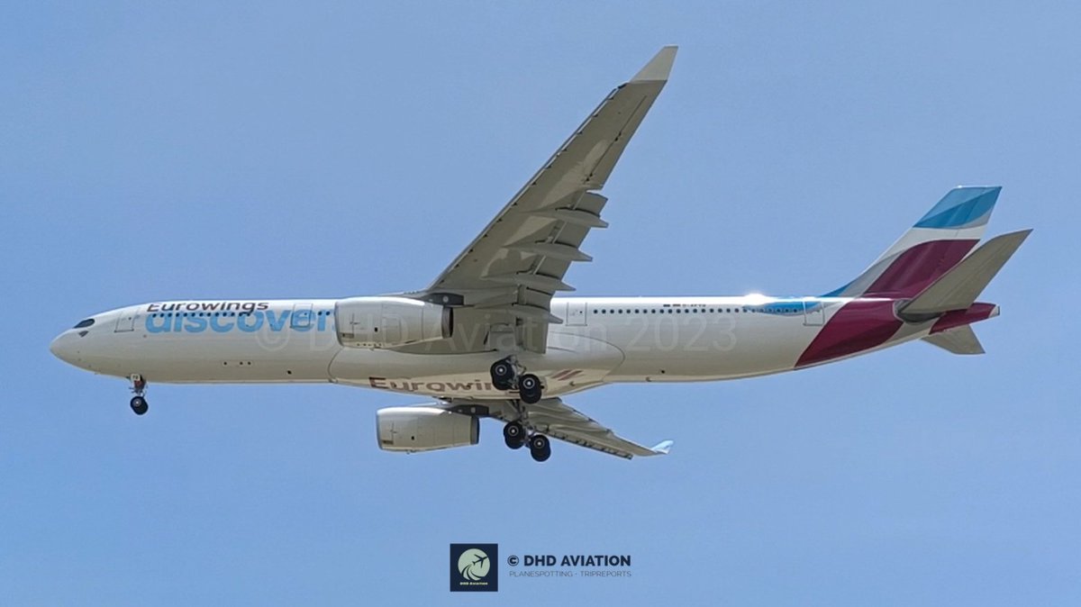 Eurowings Discover | Airbus A330-343 | D-AFYQ | 4Y4070 Manila - Manila

#eurowingsdiscover #airbusa330