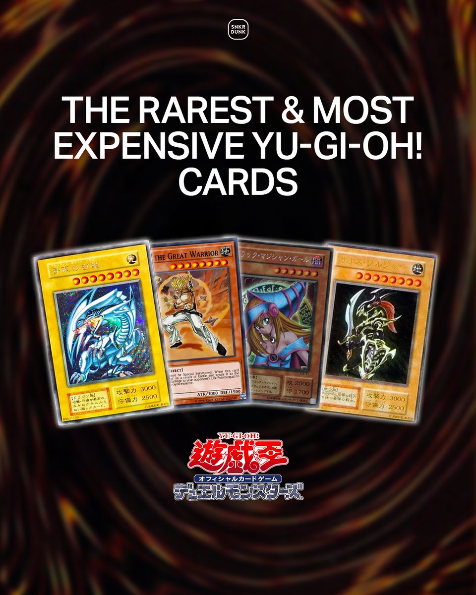 THE MOST EXPENSIVE #YUGIOH CARDS    We've compiled the most  expensive Yu-Gi-Oh! cards that would make you go "It's not a monster...  It's a god!" Find out why they're