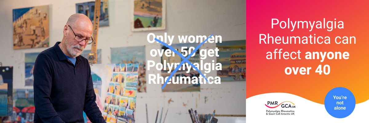 The second in our myth busting campaign driven by patient feedback: PMR is a disease of older women...but men and younger people get it too. Find the facts here pmrgca.org.uk/pmr-myth-busti… and share the information.