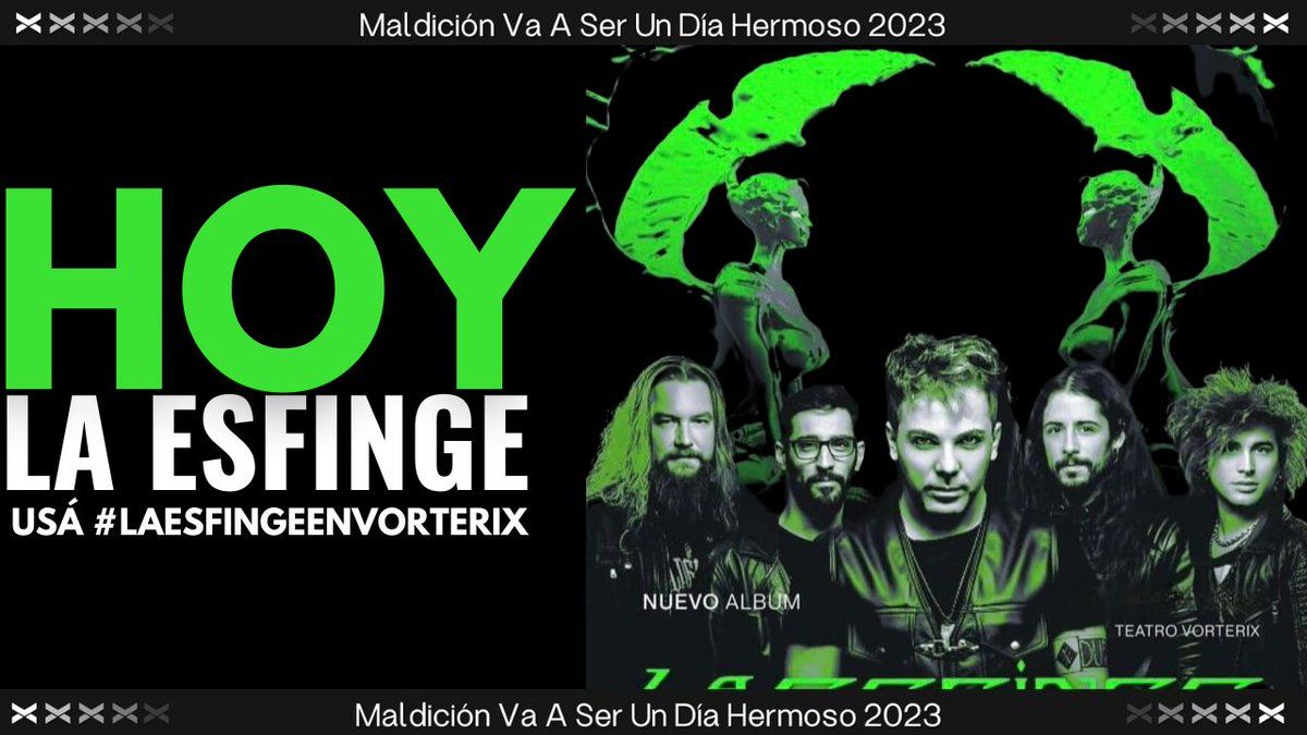 #Maldicion | Arranca una edición especial en el programa porque nos vestimos de rock para recibir a "La Esfinge" 🎸🤘 ¡A TODO CULO! 

Se parte de esta edición usando #LaEsfingeenVorterix y manda foto, video, lo que quieras desde donde estes

🔴youtube.com/live/g7Kx0AKmf…