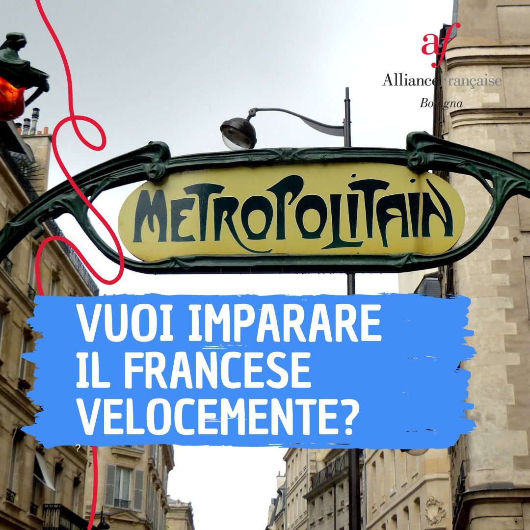 👋 Bonjour !
Se avete bisogno di migliorare il francese velocemente o se dovete imparararlo nel più breve tempo possibile i corsi  intensivi sono la migliore soluzione.
📅 30 ore in sole 3 settimane, in aula.
📈 Dal livello A1 al B2
afbologna.it/offre/corsi-in…