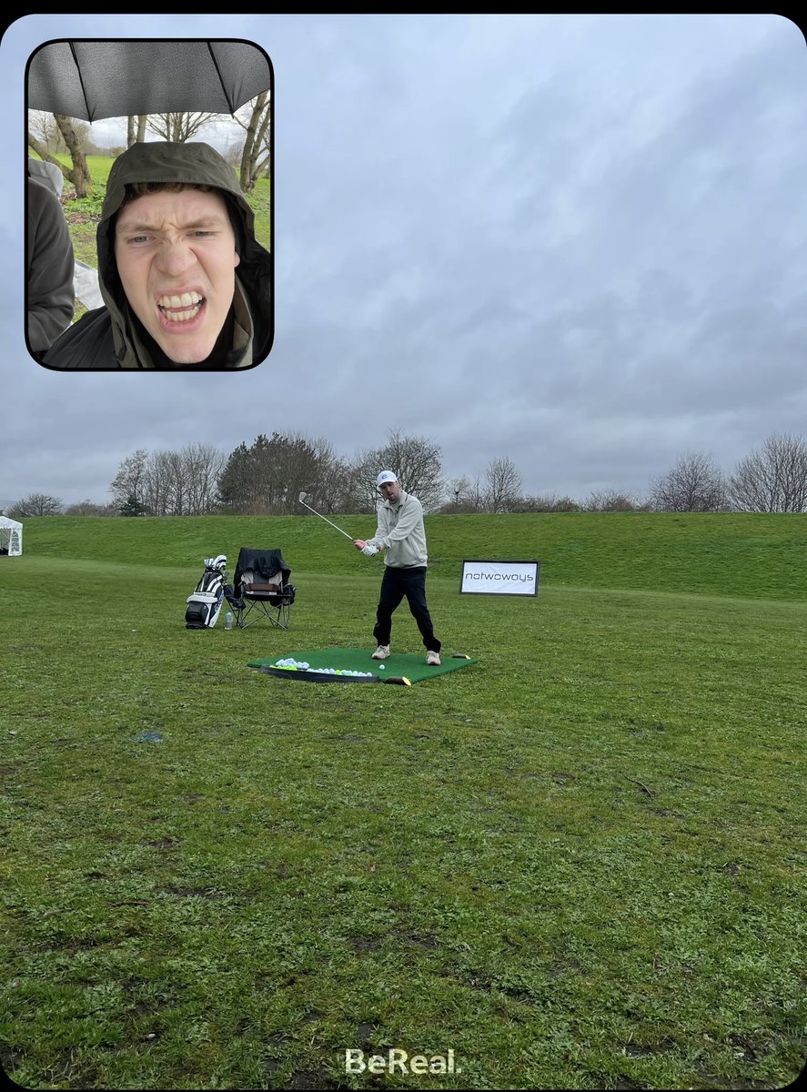 4 Days in rain and shine, for one glorious moment, lived through BeReal. The new @Callux video is a once-in-a-million, go check it out! I Lived On A Golf Course Until I Hit A Hole In One youtube.com/watch?v=2Cj91E…