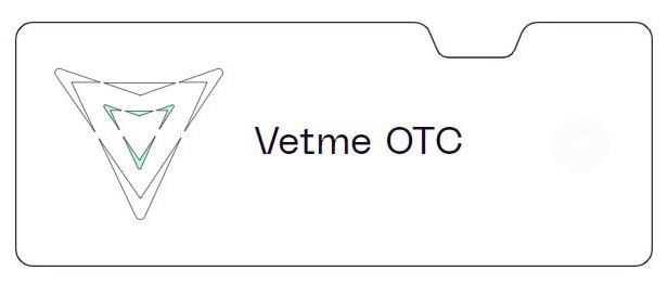 $VetMe  OTC DEX 🔥👇@VetmeToken 
#yoursafetymatters

Vetme is on the cusp of introducing a revolutionary era in secure crypto trading through our OTC DEX. Engineered to tackle the intricacies of OTC trading, our platform presents traders with a robust remedy that guarantees…
