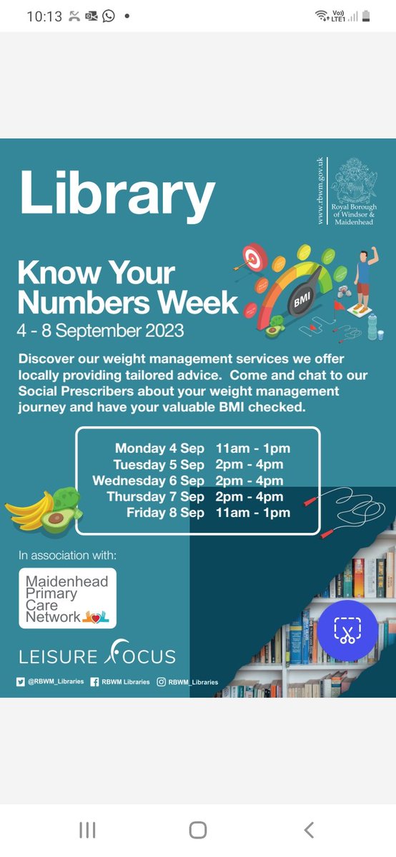 Social Precribing RBWM (@rbwmsocial) on Twitter photo 