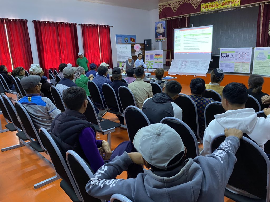 Henry1043's tweet photo. Organic value chain training Issyk-Kul Farmer’s Co-operative Kyrgyzstan producing medicinal herbs for export. FAO Technical Cooperation Project. https://t.co/1DUP8GaMtc