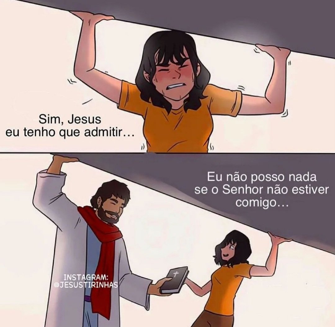 Minha força está em ti pai. ❤️